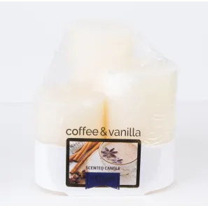 Pl Coffee & Vanil Świeca Zapachowa Cookies 3-Pack