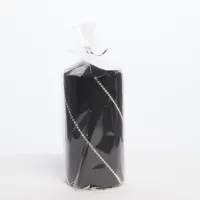 Pl Czarny Świeca Bolero Mat Walec Średni Fi7