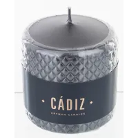 Pl Czerń Świeca Cadiz Mały Walec Fi9